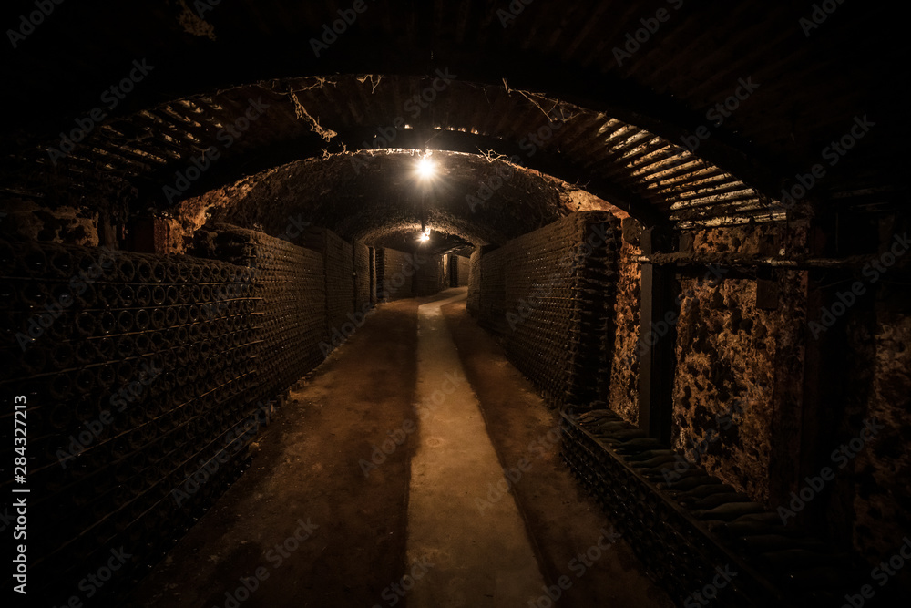 Fototapeta premium Underground Wine Cellar