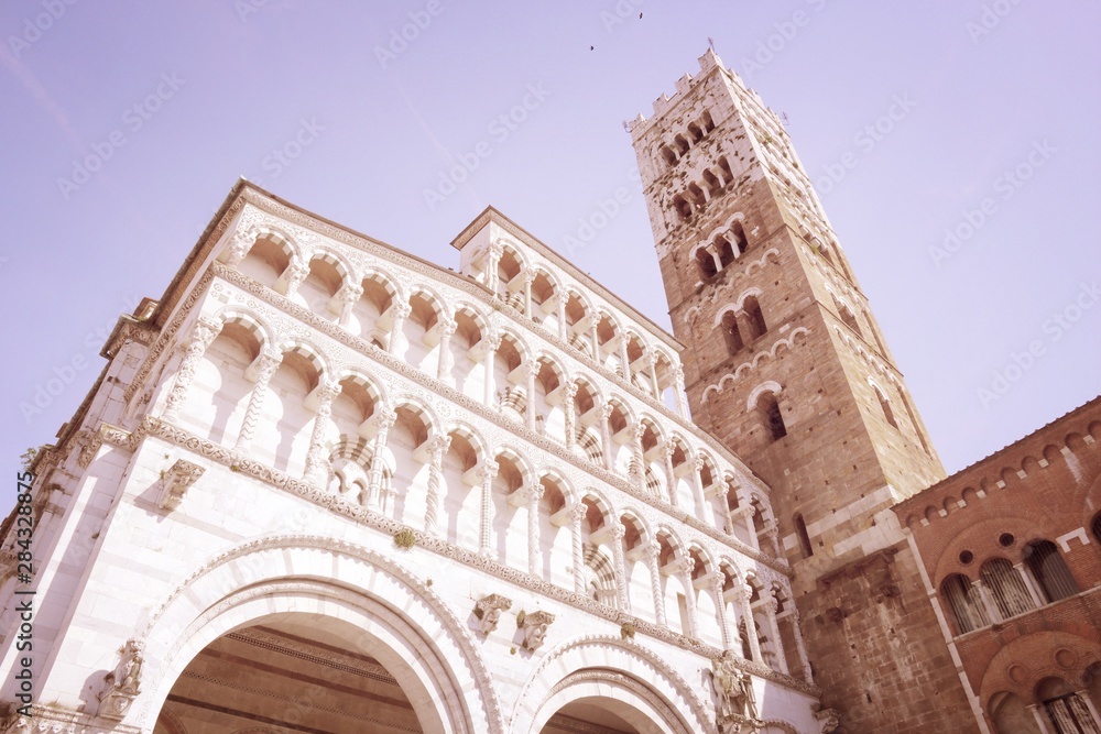 Lucca Cathedral. City in Tuscany.