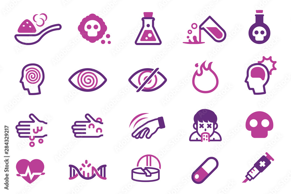Toxic dust and liquid. dangerous Chemical. Toxic reactions affect the body. Toxic dust and liquid. dangerous Chemical. Toxic reactions affect the body.