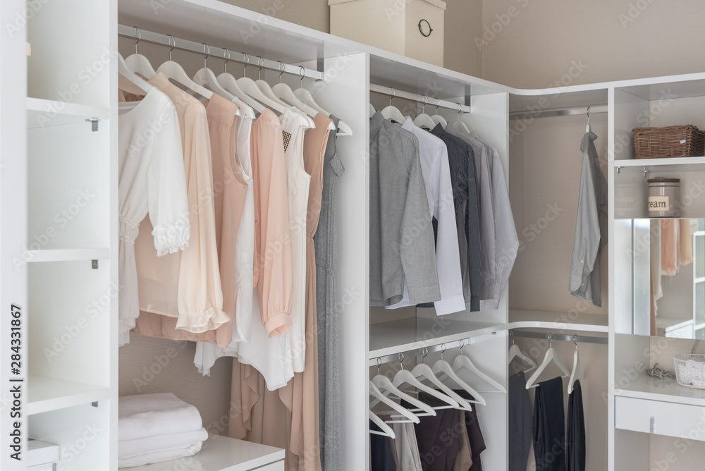 modern wardorbe with set of clothes modern wardorbe with set of clothes