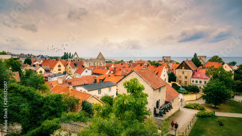 Fotografía Blick über Visby/gotland
