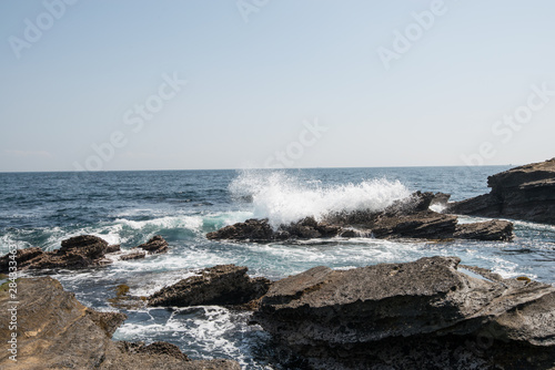 城ヶ島 赤羽根崎の岩礁地帯