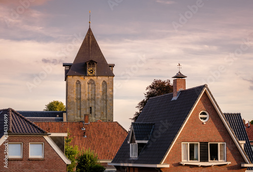 The Old Church in the Dutch town of Delden. It originates from the twelfth century and was a catholic church dedicated to the Saint Blasius. After the Reformation it was assigned to the Protestants.