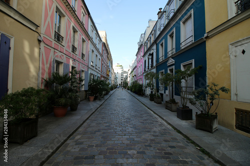Fototapeta Naklejka Na Ścianę i Meble -  Paris - Rue Crémieux