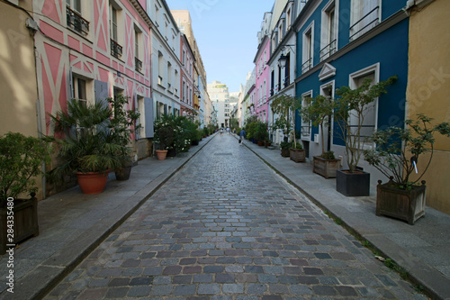 Fototapeta Naklejka Na Ścianę i Meble -  Paris - Rue Crémieux