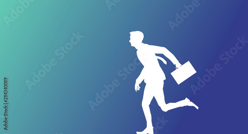 uomo d'affari, successo, affari, lavoro, lavorare, corsa, correre