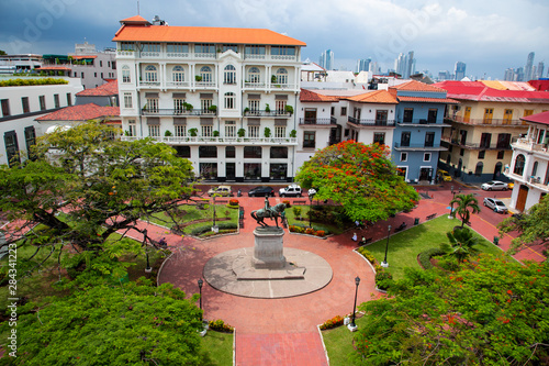 Casco Viejo the historical part of panama City in Panama