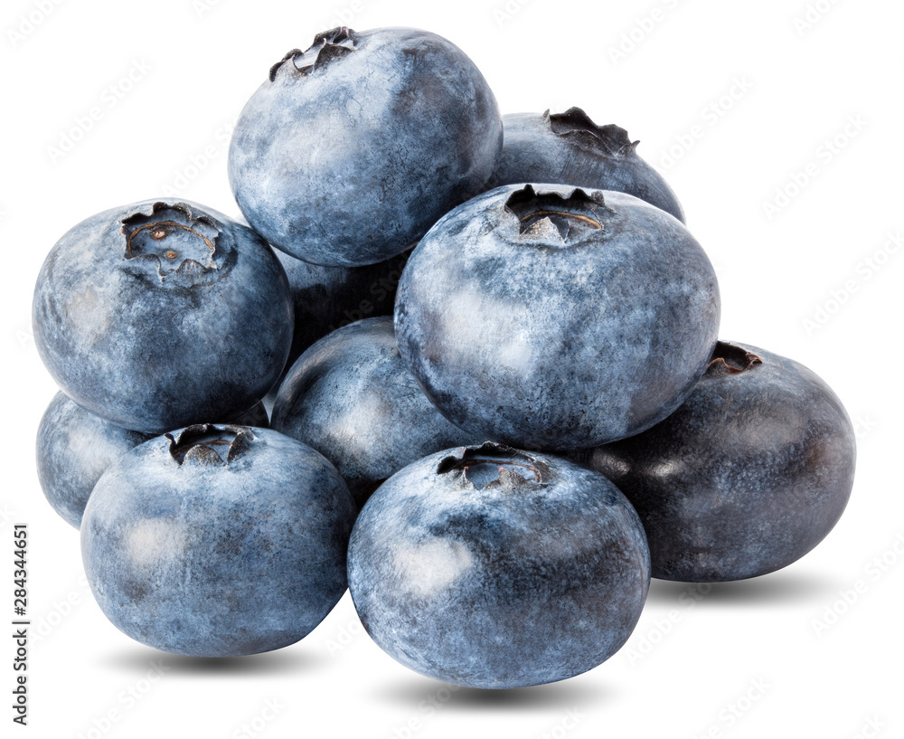Blueberries isolated on white background with clipping path Blueberries isolated on white background with clipping path