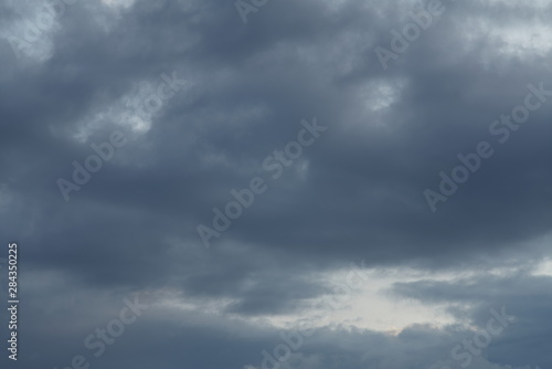 Cloudy beautyful evening sky backdrop 