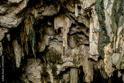 Foto light In the cave natural