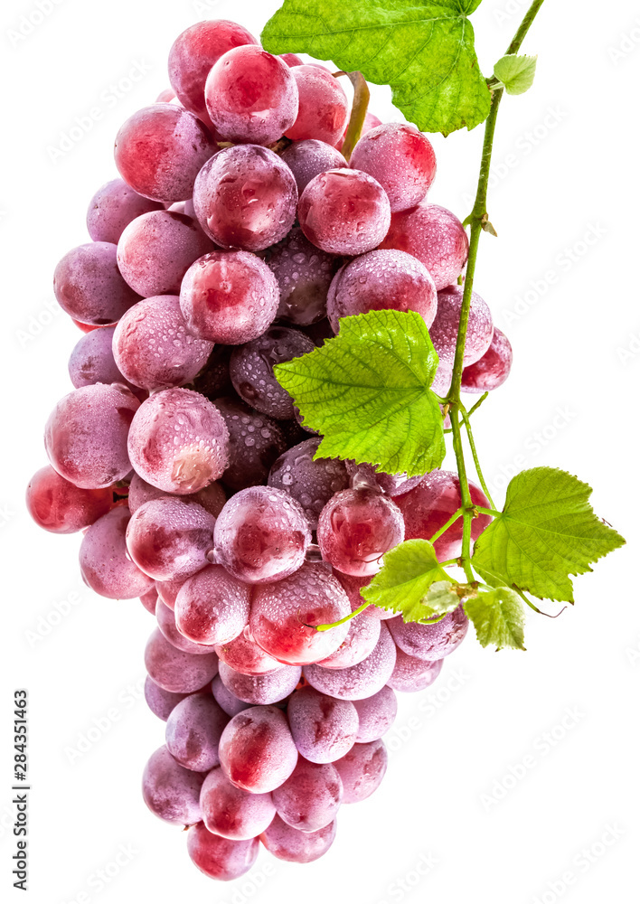 Fototapeta premium bunch of grapes isolated on white