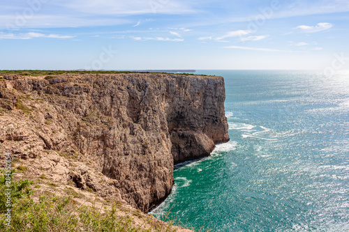 Cliffs of the coast of Sagres