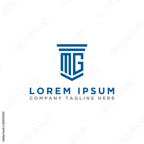 logo design inspiration, for companies from the initial letters MG logo icon. -Vectors