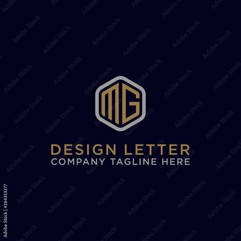 logo design inspiration, for companies from the initial letters MG logo icon. -Vectors logo design inspiration, for companies from the initial letters MG logo icon. -Vectors