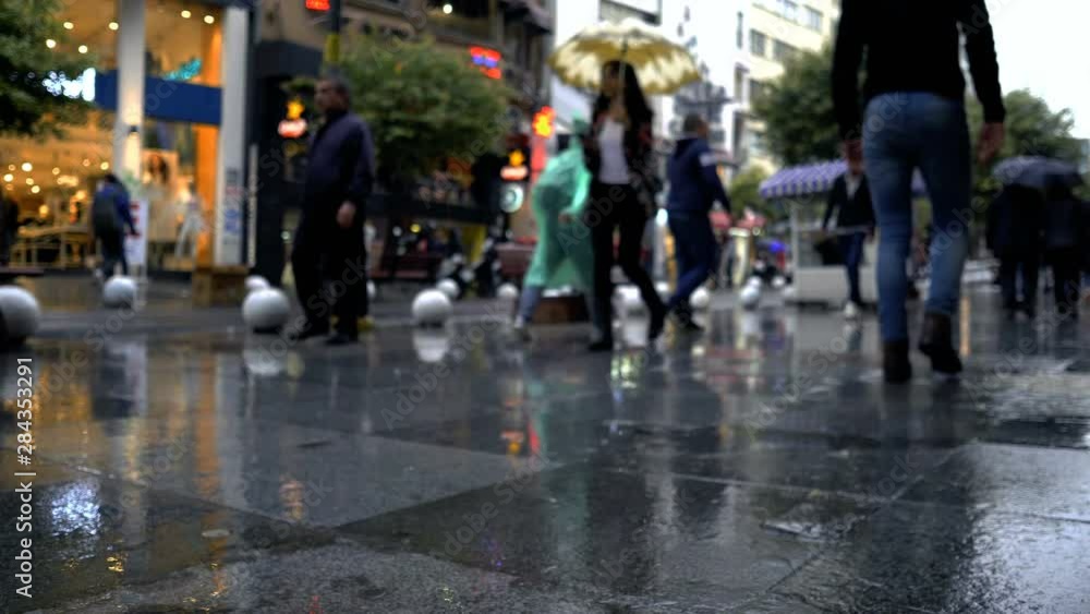 Timelapse at The Istanbul Kadikoy District Timelapse at The Istanbul Kadikoy District