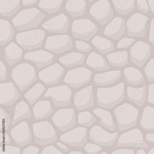 Seamless Pattern - Rock Garden