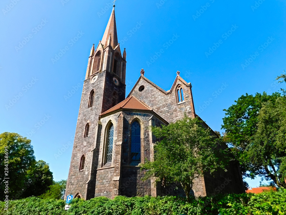 Die Evangelische Dorfkirche in Hohensaaten