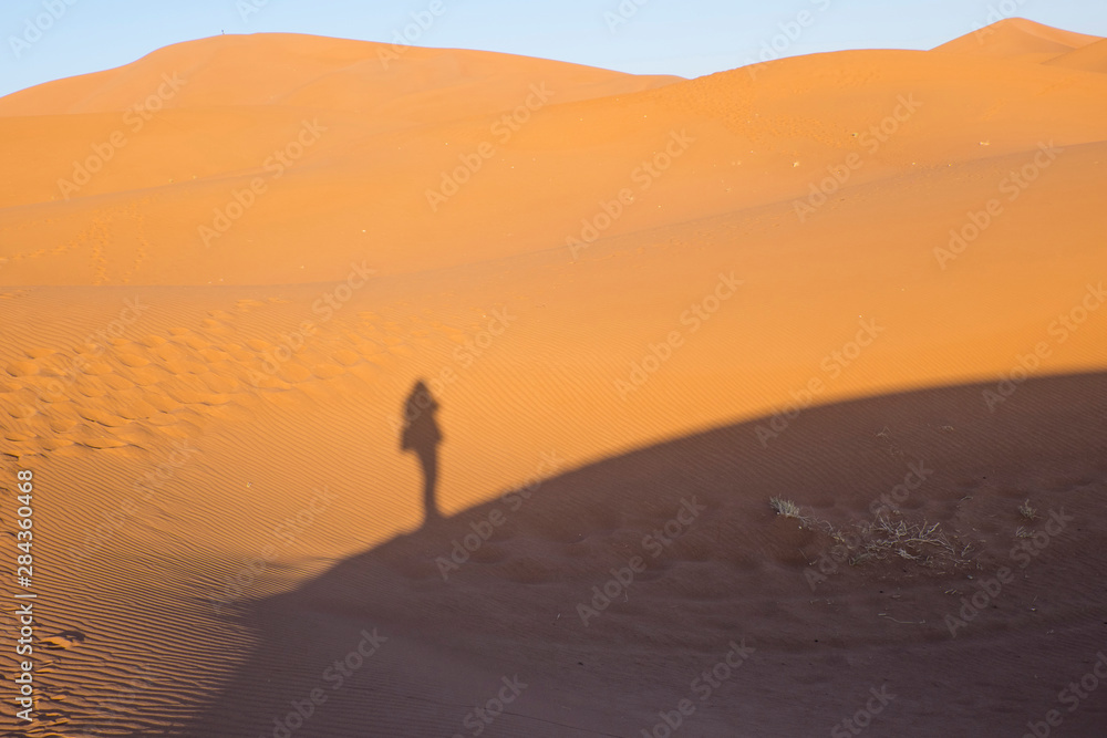 Morocco, Erg Chegaga (or Chigaga) is a Saharan sand dune (approximately 40 km to 15 km wide), it is the largest and wildest of Morocco. It is located in the Souss-Massa-Draa area.