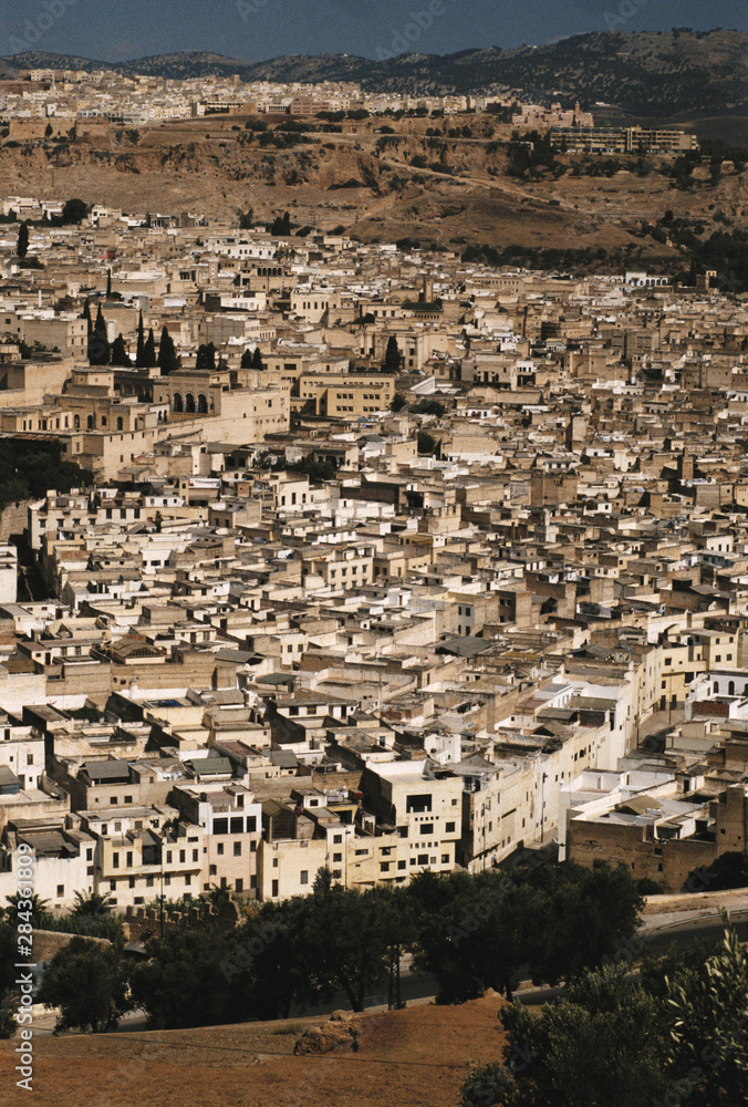 Morocco, Fes, Cityscape