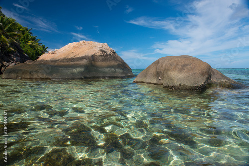 Indian Ocean, Seychelles, Mahe, St. Anne Marine National Park, Moyenne Island.