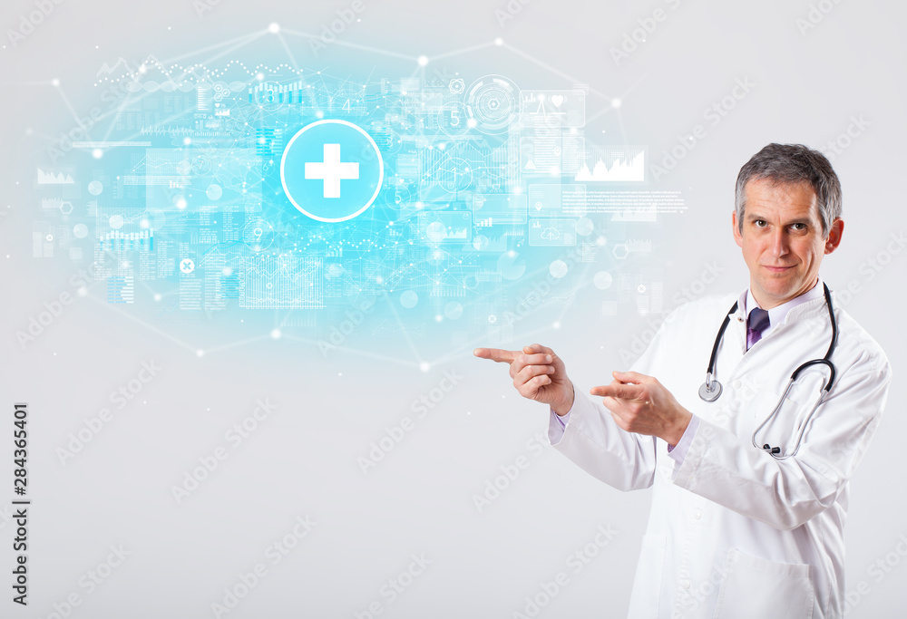 Professional researcher investigate the results Professional researcher investigate the results