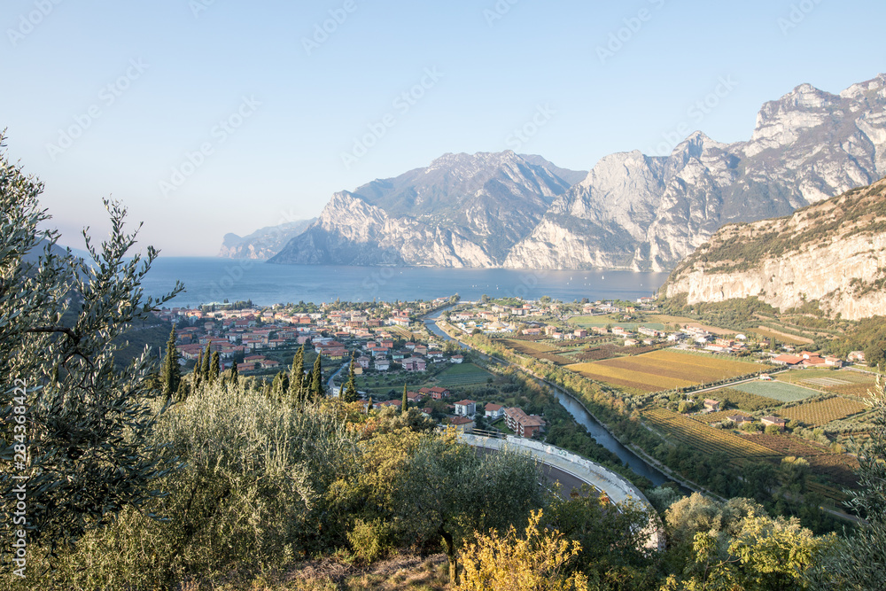 View over Lake Garda, Italy