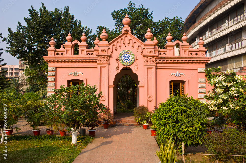 Ahsan Manzil Palace in Dhaka, Bangladesh, Asia