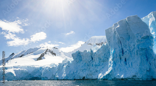 Antarctica, Danco Coast, Ice Cliffs