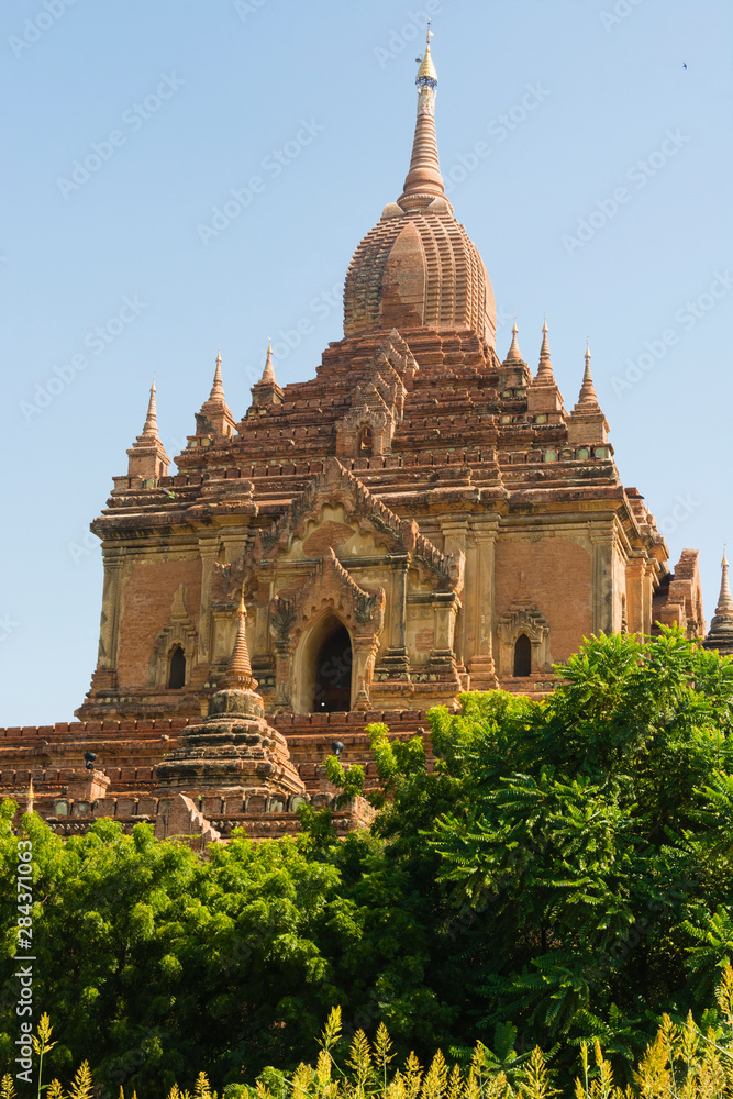 Myanmar. Bagan. Htilominlo Temple.