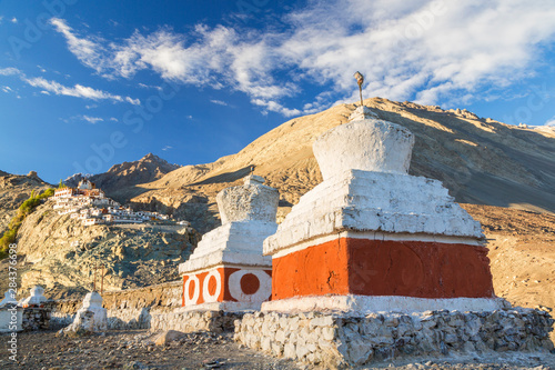 Deskit monastery, Ladakh, India photo
