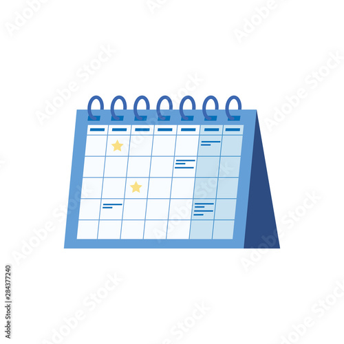 calendar reminder date isolated icon