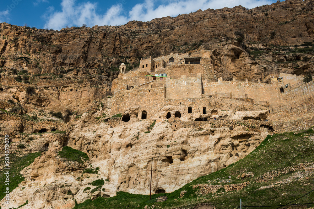 Rabban Hormizd Monastery in Al-Kosh. Kurdistan, Iraq