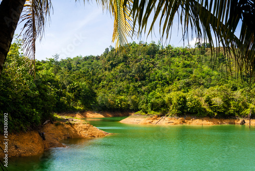 Lake Batang Ai, Batang Ai National Park, Sarawak, Malaysian Borneo, Malaysia. photo