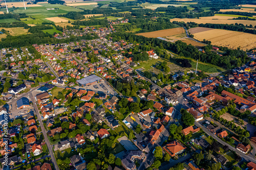 Goldenstedt in Niedersachsen aus der Luft