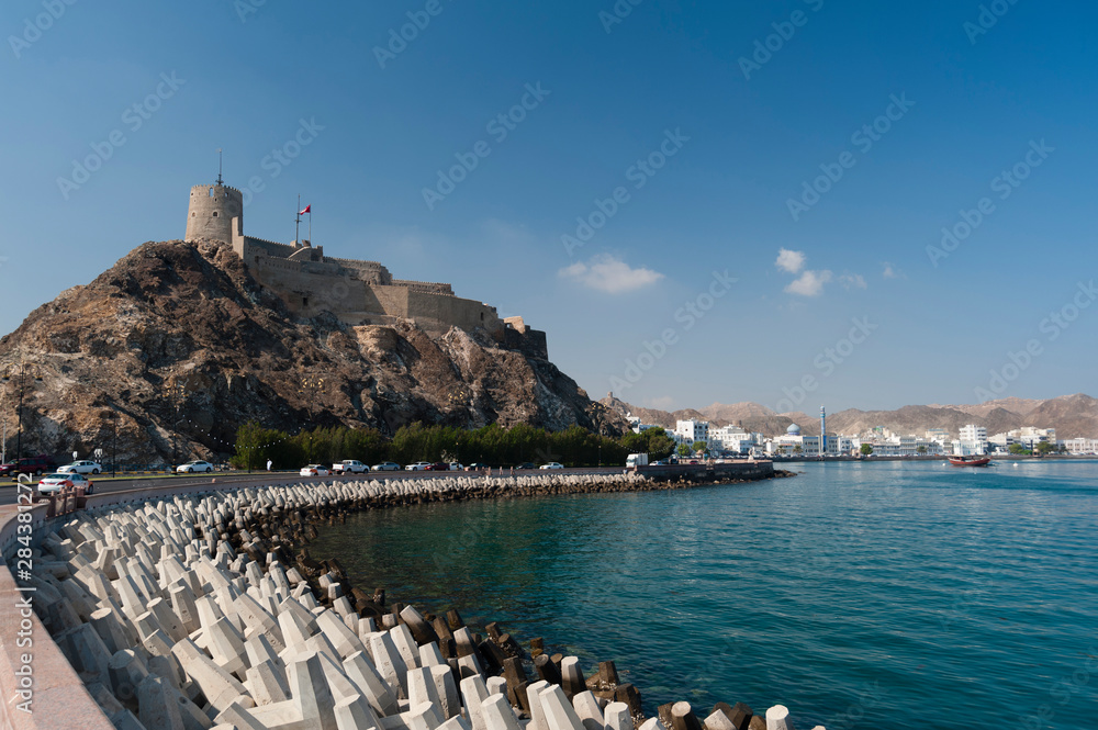 Mutthra Corniche, Muscat, Oman.