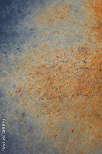 Rost close-up Material Hintergrund, oxidierte Eisenoxid Oberfläche.