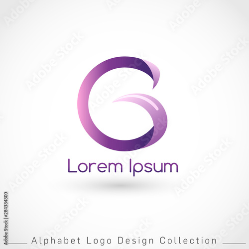 Free Download Letter G Logo Design Template isolated on white background : Vector Illustration - GFXLoad