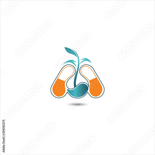 Eco Health Capsule Logo design