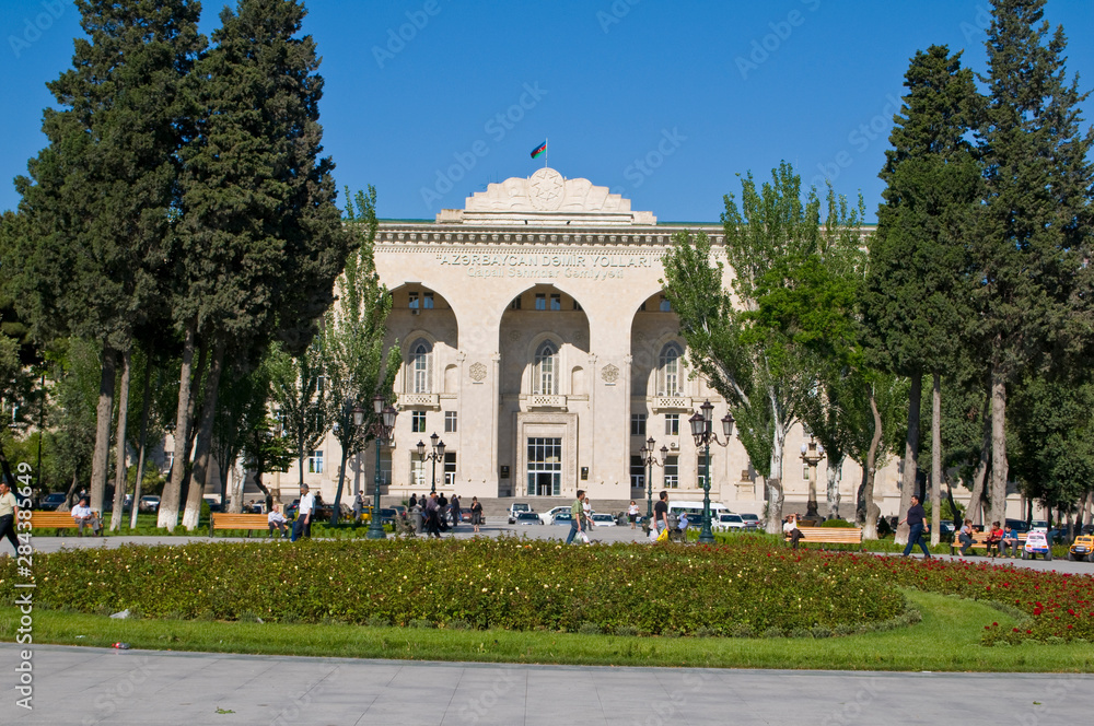 Palace in Baku, Azerbaijan, Caucasus