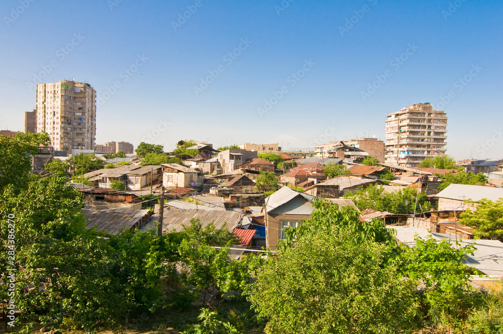 View over Eriwan, Armenia
