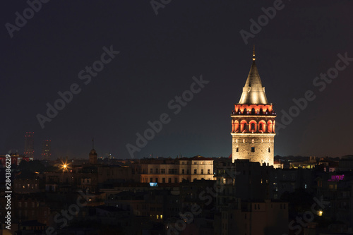 Galata Tower. Istanbul. Turkey. © Tom Norring/Danita Delimont