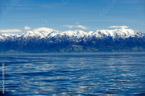 New Zealand, South Island, Marlborough, Kaikoura, Seaward Kaikoura Ranges