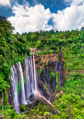 Tumpak Sewu Waterfalls in East Java  Indonesia