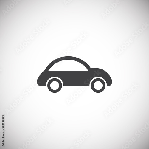 Transportation related icon on background for graphic and web design. Simple illustration. Internet concept symbol for website button or mobile app.