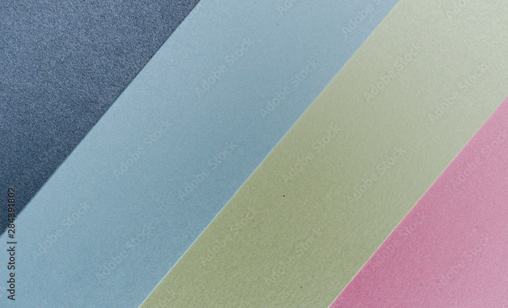 Colored paper texture background. Paper stripes.