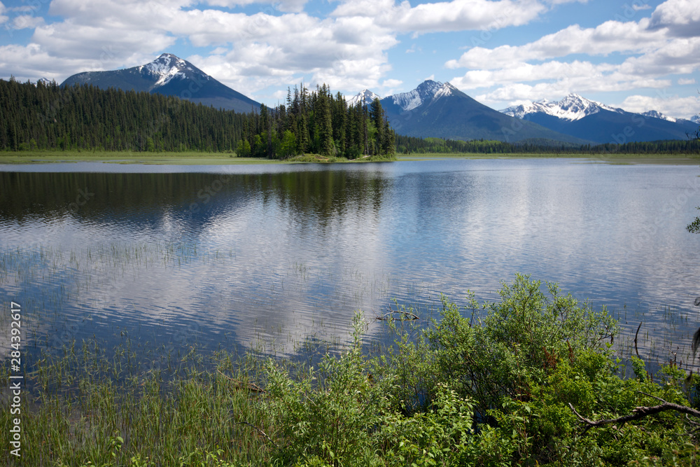 Bowron Lake Provincial Park is a chain of lakes that offers a wilderness canoe circuit in the Cariboo Mountains of B.C.