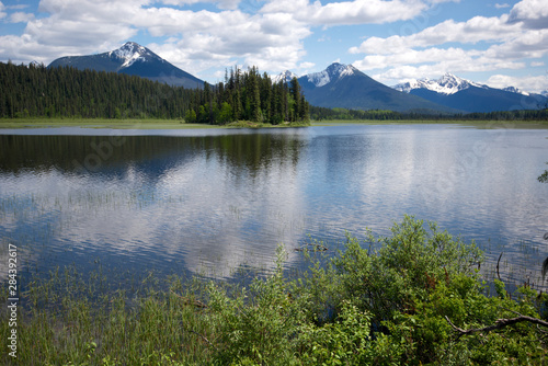 Bowron Lake Provincial Park is a chain of lakes that offers a wilderness canoe circuit in the Cariboo Mountains of B.C.