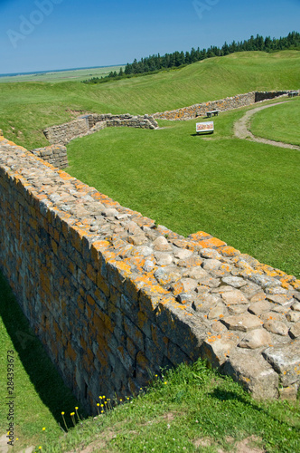 Canada, New Brunswick, Aulac. Fort Cumberland (aka Fort Beausejour), National Historic Site. photo