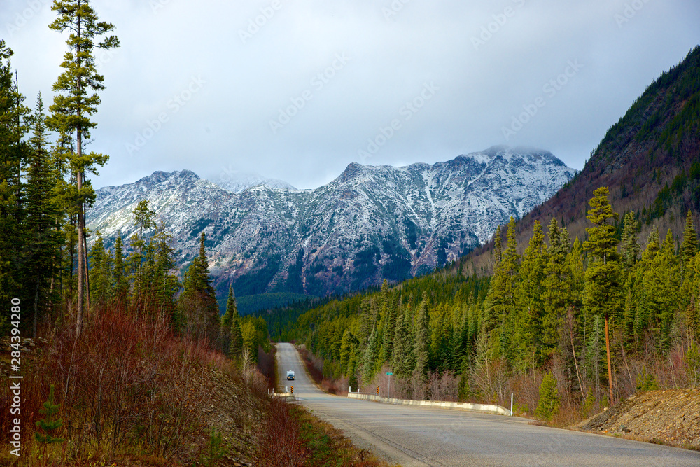 The Stewart Cassiar Highway provides access to some of the most spectacular mountain scenery in British Columbia.