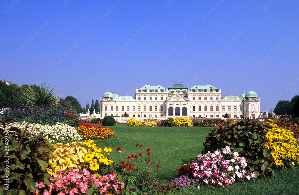 Belvedere Palace Vienna, Austria, Europe